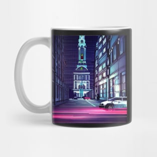 Hamburg Jungfernstieg Cyberpunk Mug